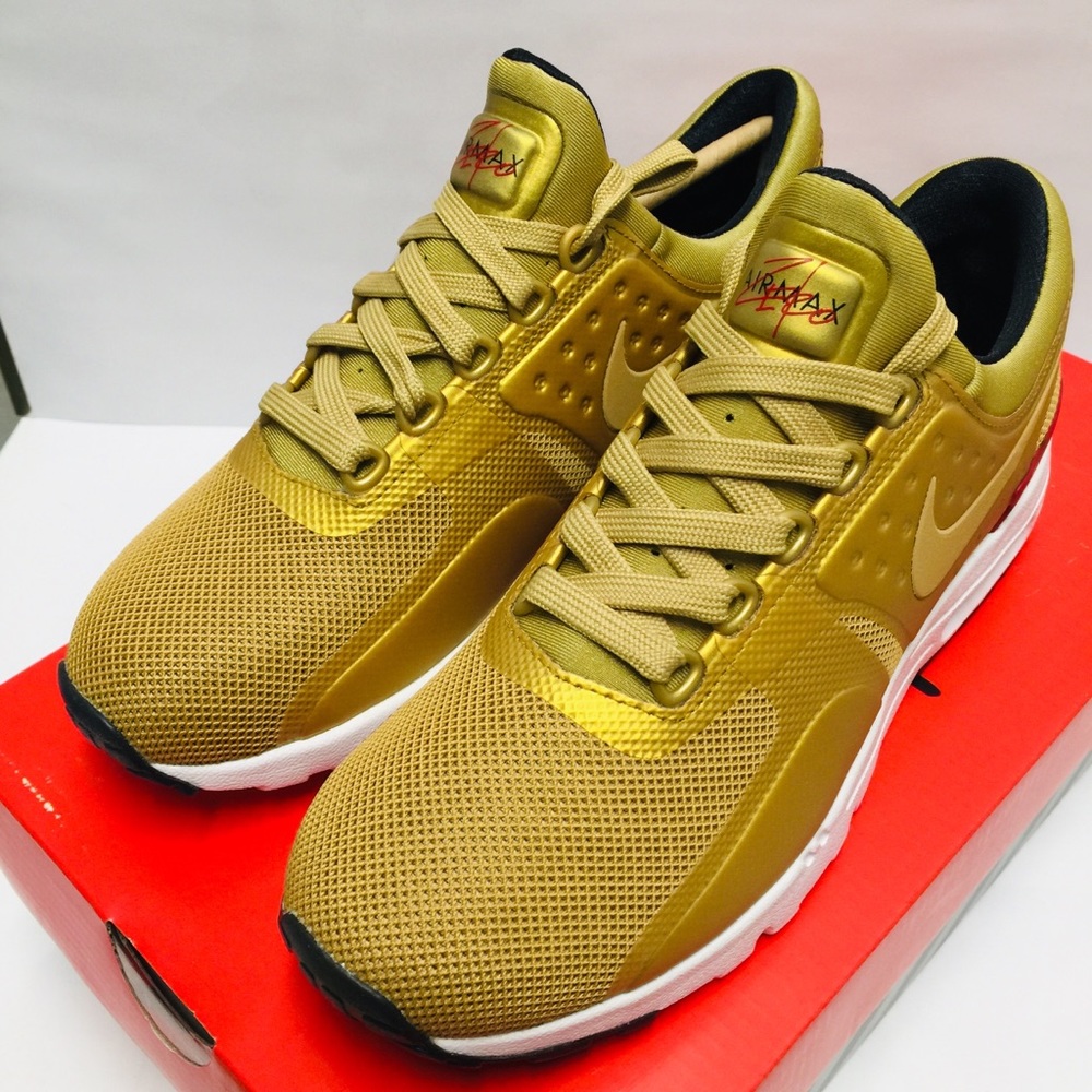 Nike Air Max Zero QS Metallic Gold SZ 6.5